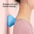 thumbnail image 2 of Silicone Massage Ball with Suction Cup Base Textured Cone Roller for Foot Back Neck Shoulder Exercise, 2 of 7