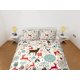 thumbnail image 2 of Juego De Funda Nórdica Con Almohadas Navidad Reno Dormitorio Ropa De Cama, 2 of 4