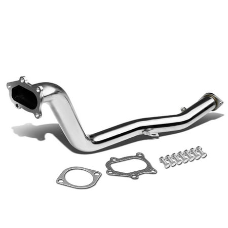 Wrx Turbo Back - For 02-07 Subaru Impreza WRX Stainless Steel Turbo Downpipe - 5-Bolt 03 04 05 06