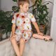 thumbnail image 4 of Fotbe Daisy and Ladybug Pijama Estampada de 2 Piezas para Niños – Ropa de Dormir de Manga Corta Cómoda para Niños y Niñas, Camiseta y Shorts de Algodón-3X-Large, 4 of 6