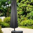 thumbnail image 2 of Keenso Oxford Cloth Black Waterproof Dustproof Anti-UV Umbrella Cover Protector, 2 of 8