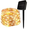 thumbnail image 1 of Cadena de luces solares, luces de jardín (200 LED 8 patrones), cadena de luces solares impermeables para exteriores, luces decorativas impermeables para Navidad, bodas, fiestas, hogar-Dontodent Kuyhfg Sin marca, 1 of 4