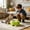 Green, variant on Cheese Box interactive Cat toy for indoor Cats, 3-in-1 Whack A Mole Feather toy, 3 Modes Rechargeable Auto Cat toys for Bored Cats, 4 Holes Kitten toy, 4 Accessories