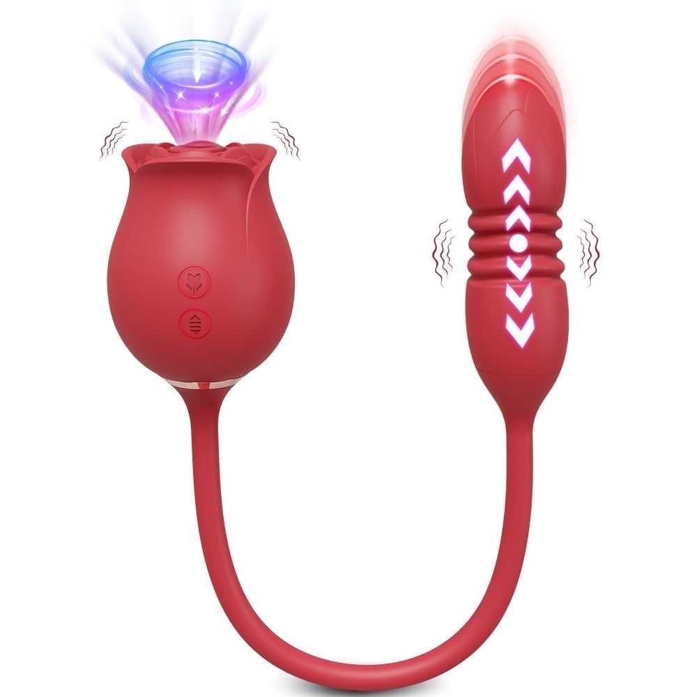 TLUDA Rose Toy Sucking Vibrator Adult Sex Toys for Women and Couples -  Walmart.com
