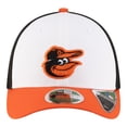 thumbnail image 2 of Men's New Era  White/Orange Baltimore Orioles Player Replica 39THIRTY M-Crown Flex Hat, 2 of 5