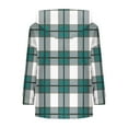 thumbnail image 6 of Ounisa Womens Oversized Plaid Hoodies Fleece Sweatshirts Fall Fashion 2025 Pullover Sweaters Winter Clothes, 6 of 7