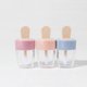 thumbnail image 4 of Empty Lip Gloss Tubes Refillable Lip Balm Tubes Portable Lipstick Tube Travel Toiletries Refillable Lip Gloss Containers Pink, 4 of 4