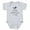 Heather Gray, variant on CafePress - Physics - Cute Infant Bodysuit Baby Romper - Size Newborn - 24 Months