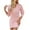 Pink, variant on Women's Hooded Sweater Dress Slim Sit Long Sleeve Pullover Knitted Hooded Bodycon Mini Dresses