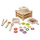 thumbnail image 4 of Juego de cocina de juguete para niños, utensilios de cocina, juego de desarrollo de habilidades motoras, regalo educativo, de cocina de madera para, 4 of 9