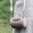 thumbnail image 2 of 1Pc Small Pet Backpack Hamster Carrier Bag Portable Cylinder Satchel Flying Squirrel Travel Breathable Mesh Pouch Pet Supplies, 2 of 3