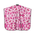 thumbnail image 2 of ZICANCN Hair Cutting Cape for Adults, Paisley Pink Design Retro Art Cape Salon Barber Cape for Hair Stylist Shampoo Capes Waterproof 55x66 IN, 2 of 7