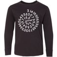 thumbnail image 3 of Inktastic Pi Day Pi Numerals in Spiral Long Sleeve Youth T-Shirt, 3 of 5