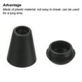 thumbnail image 4 of Unique Bargains Black Bell End Stopper Cord Rope Lock for Drawstring Bag, 20 Pack, 4 of 5