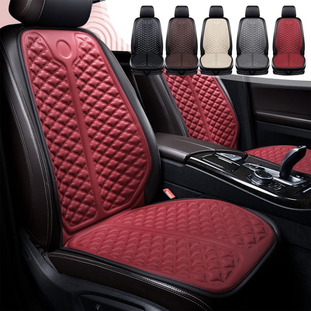 Lekihaqq Car Seat Cooling Cushion Breathable Ventilated Mesh Backrest Support Summer Comfort Auto Seat Pad For Truck Driver