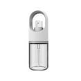 thumbnail image 2 of Dalazy 150ml Bouteille d'Huile Verre Cuisine Grillade Distributeur Étanche Extérieur Réutilisable Résistant à la Poussière Récipient de Vinaigre Rechargeable Blanc, 2 of 7