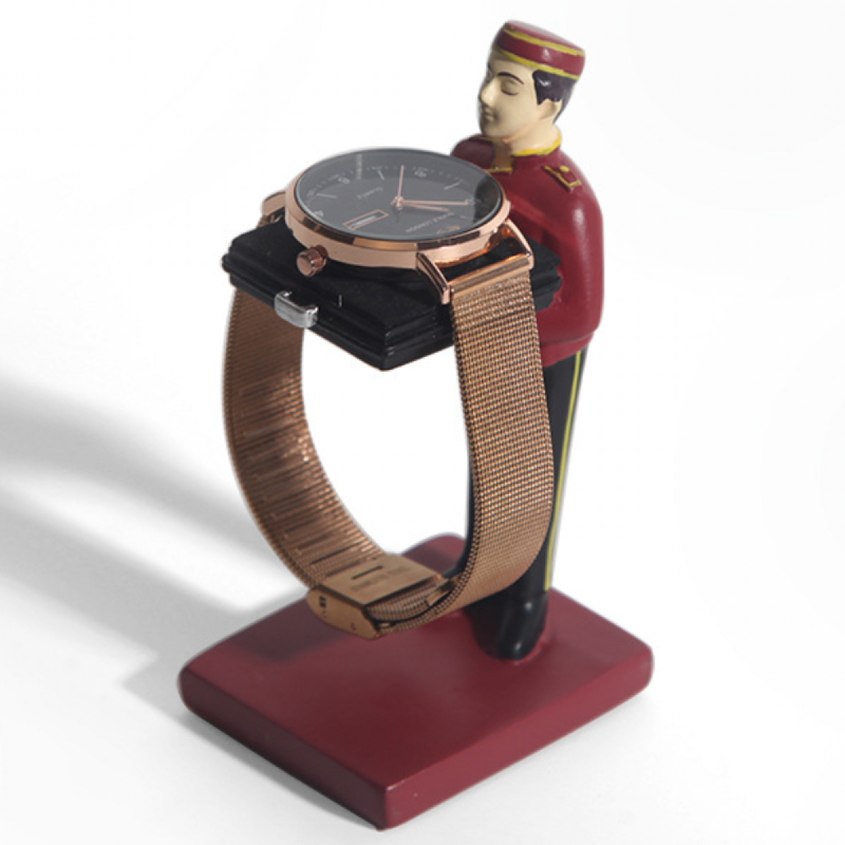 TIMPCV Watch Desk Luggage Watch Stand Watch Desk Doorman Ring Placement