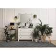thumbnail image 2 of Garland Rug Quatro Polypropylene Cinder Gray Indoor Runner Rug, 3' x 12', 2 of 6