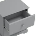 thumbnail image 3 of HH2Home Campbell Wood 2 Drawer Kids Nightstand, Gray, 3 of 12