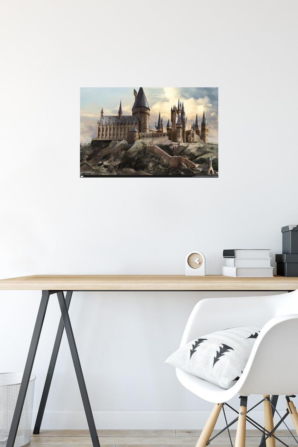 The Wizarding World: Harry Potter - Hogwarts at Sunrise Wall Poster