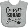 thumbnail image 3 of Inktastic Cousin Squad with Arrows Boys or Girls Baby Bib, 3 of 4