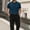 Blue, variant on Men's Summer Ice Silk Mesh Polo Shirt, Quick Dry Breathable Short Sleeve Golf T-Shirt, Casual Slim Fit Lightweight Athletic Top for Daily Work Outdoor Sports,White M