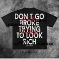 thumbnail image 4 of T-Shirts Graphiques Imprimé Argent Américain Y2k Rétro Manches Courtes Col Rond Coton Mode Urbaine Gothique Vêtements pour Femmes, 4 of 5