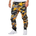 thumbnail image 2 of Aoochasliy Mens Jeans Camouflage Tracksuit Bottoms Jogging Bottoms Leisure Trousers Sports Trousers Jogger Streetwear with Cotton Fabric, 2 of 4