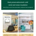 thumbnail image 6 of PVC strip curtains for cold storage, transparent slatted curtain, waterproof door curtain for factory warehouses - garages, 6 of 8