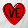 thumbnail image 2 of Ve T-Shirt | Romantic White Tee Gift, 2 of 5