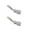 Gray, variant on Leodye 2PCS Portable Lazy Shoe Horn - Slider Handled Helper, Easy to Put on Shoes