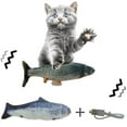 thumbnail image 4 of Faithtur Electric Fish Toy with PP Cotton Filled Cat Simulation Plush, 4 of 9