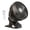 Black, variant on Tibvox Quiet Rotating Clip On Fan for Office Bedside and Camping Multifunctional Small USB Rechargeable Fan Cooling Device