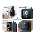 thumbnail image 6 of Smart Key Lock Box Ttlock APP Waterproof Combination Safe Digital Finrprint Unlock KeyBox For House Key Stora ,Easy Installation, 6 of 7