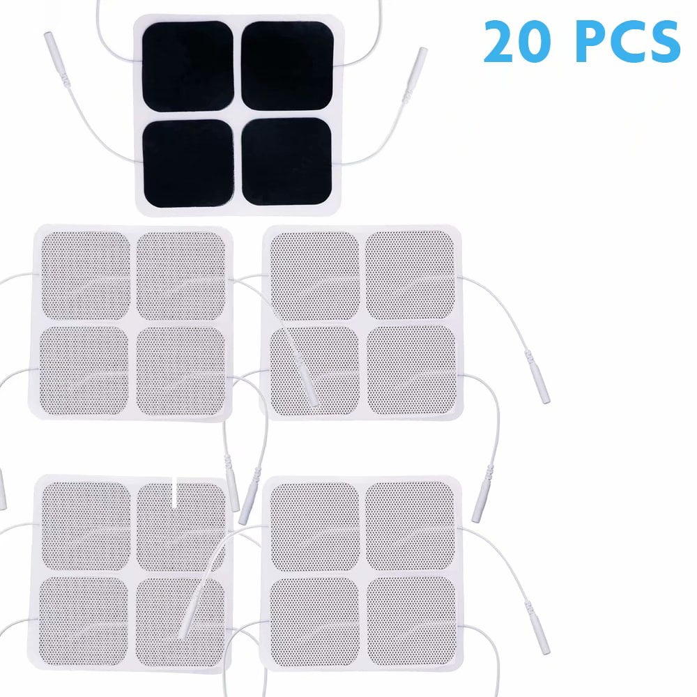 20Pcs Unit Electrode Pads Replacement for TENS EMS Massage