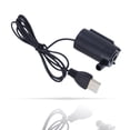 thumbnail image 1 of Methold Mini bomba de agua sumergible USB sin escobillas para peceras, bombas de jardín para acuario, 1,8a CC, 5V, suministros anfibios para Type7 NO7, 1 of 6