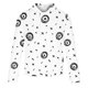 thumbnail image 4 of Sudadera informal con capucha y estampado de teñido anudado y media cremallera para hombre Pompotops oipoqjl52256, 4 of 5