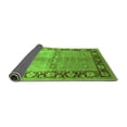 thumbnail image 2 of Ahgly Company Indoor Square Oriental Green Industrial Area Rugs, 3' Square, 2 of 4