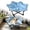A, variant on Folding Elevated Dog Cat Bed Soft Washable Pet Cot with Non- Base Portable Pet Cushion for Indoor Outdoor Camping and Travel