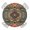 Olive Green Light Yellow Scarlet, variant on Colorful Butterflies Round Tablecloth for 45-54 Inch Tables,Fitted Table Cover with Elastic Edge,Minilism Elegant Floral Spring Waterproof Outdoor Table Cloth Protector for Patio Garden Dinner Picnic