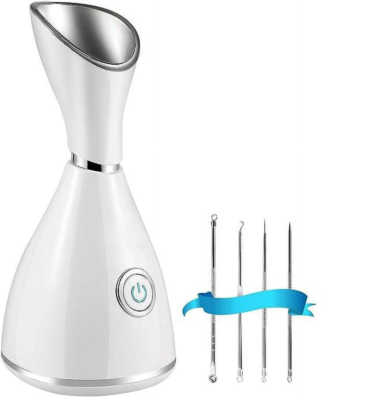 SIISLL Portable Nano Ionic Facial Steamer with Free Blackhead Remover Kit