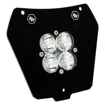 Baja Designs 49-7081 - Headlight Location Mounted Squadron Pro 3" 40W Square Driving/Combo Beam LED Light Kit
