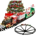 thumbnail image 1 of ORUYROP Christmas Train Set, Train Toy Set Track Suspend Around Christmas Tree, Christmas Kids Train Set with Lights Sound, Easy Assemble Electric Train Set for Kids, 1 of 7