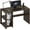 Espresso, variant on SHW 38-Inch Home Office Computer Desk with Shelves, Espresso