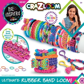 Cra-Z-Art Be Inspired Ultimate Rubber Band Loom, Unisex Child Ages 8 and up, Easter Gift