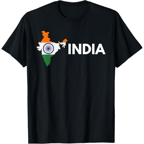 t-shirt Vintage India Flag Indian Outdoor Trip in India T-ShirtMen and women can wear, black T-shirts, gifts. Age: M,L,XL 2XL, 3XL, 4XL