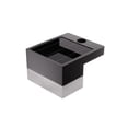 thumbnail image 2 of LiUMX Solar Powered Outdoor Step Light, Black Plastic Mini Wall Lamp with Auto Light Sensor, Waterproof Drill-Free Mount for Courtyards, Balconies, Patios, 2 of 6
