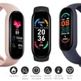 thumbnail image 2 of M6 Plus Sports SmartWatch Heart Rate Blood Pressure Waterproof Smart Bracelet Men‘s Women‘s  Monitoring Multi-function Watches DMH, 2 of 7