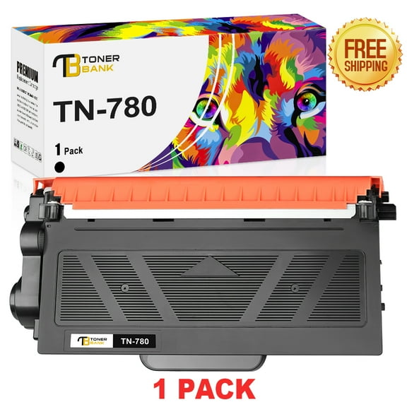 Toner Bank Compatible Toner Cartridge Replacement for Brother TN-780 TN780 High Yield (Black, 1-Pack)