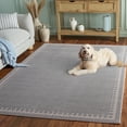 thumbnail image 3 of SAFAVIEH Continental Ermintrude Distressed Area Rug, Gray/Beige, 9' x 12', 3 of 11